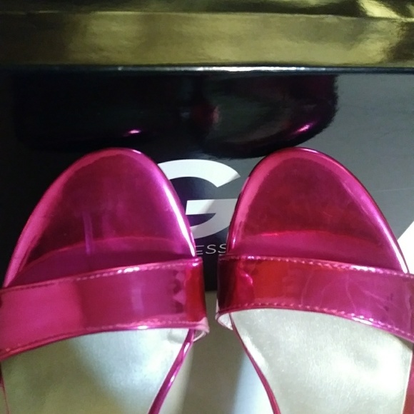 G by Guess  Metallic Heels price firm! - Picture 2 of 7